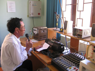 Nâng cấp phần phát thanh cho đài truyền thanh huyện